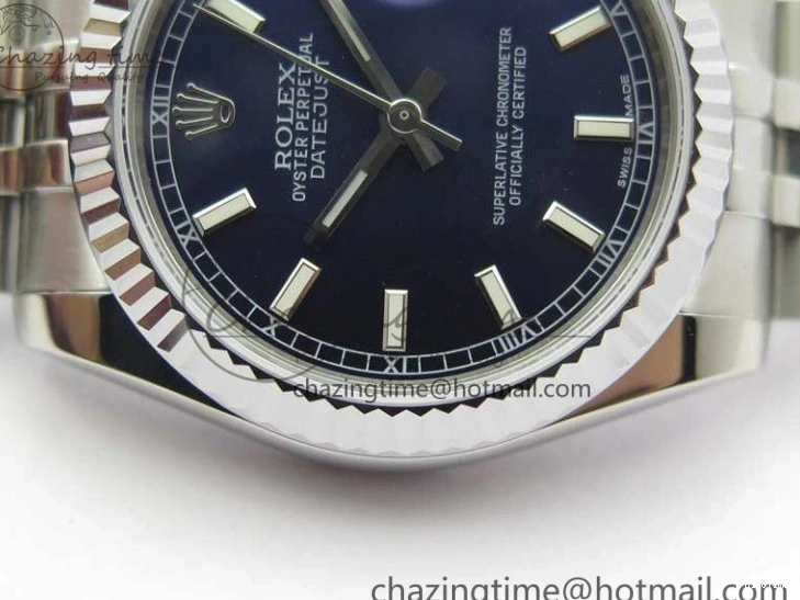 MiroTime 0227 Reliable Datejust 31mm 178274 SS GSF Best Edition Blue Stick Markers Dial on SS Jubilee Bracelet SEIKO NH05A 3048